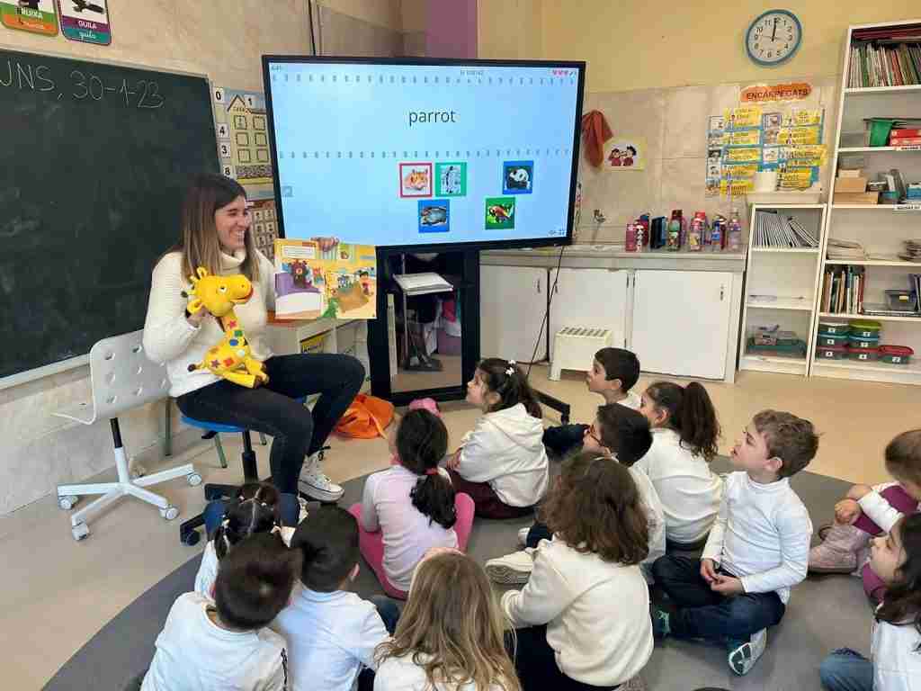 Clase infantil anglès